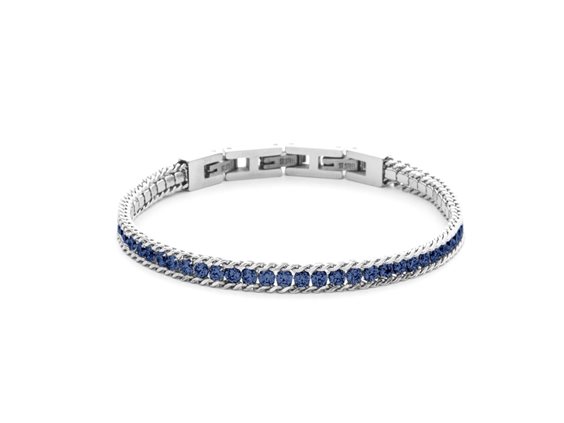 Bracciale 4US: Cesare Paciotti Uomo in Acciaio Zircone 4UBR8501 - 4UBR8501